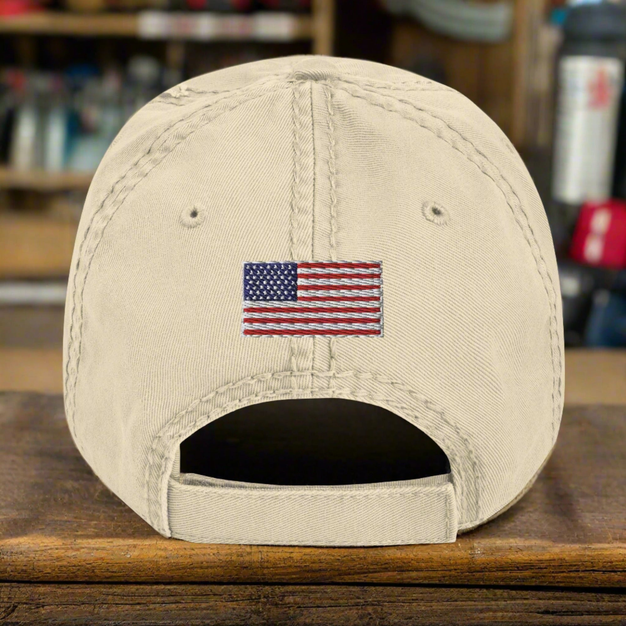 a baseball cap