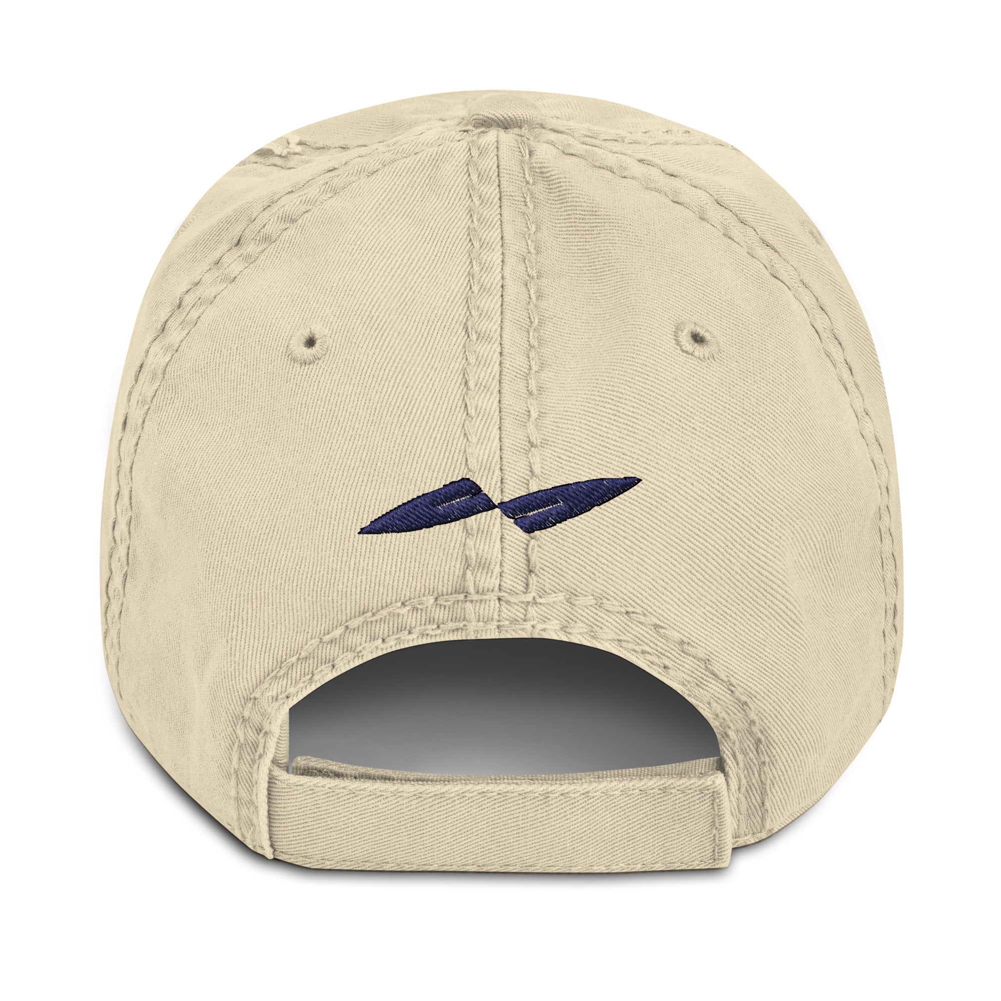 American Blueline Distressed Dad Hat