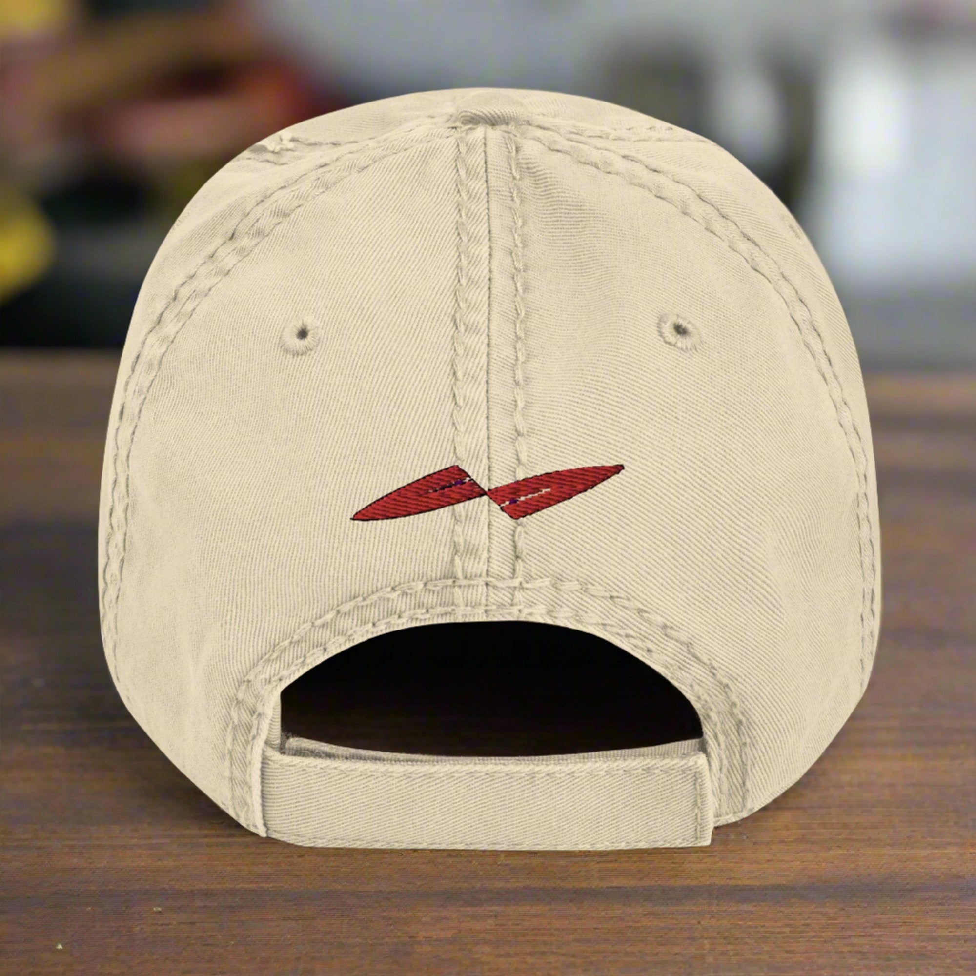 a baseball cap