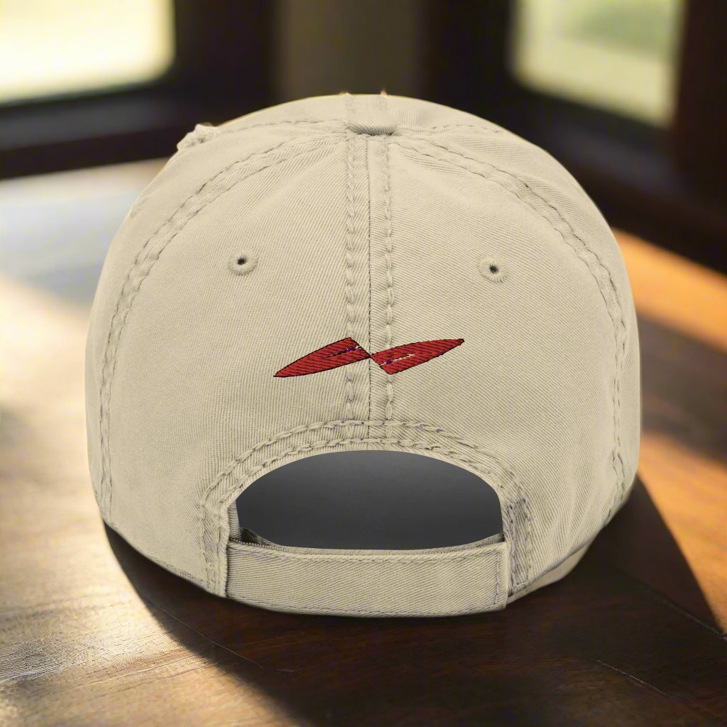 a baseball cap