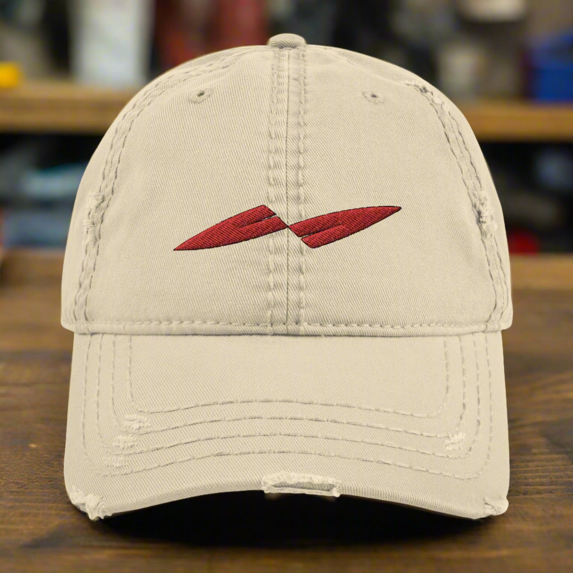 a baseball cap