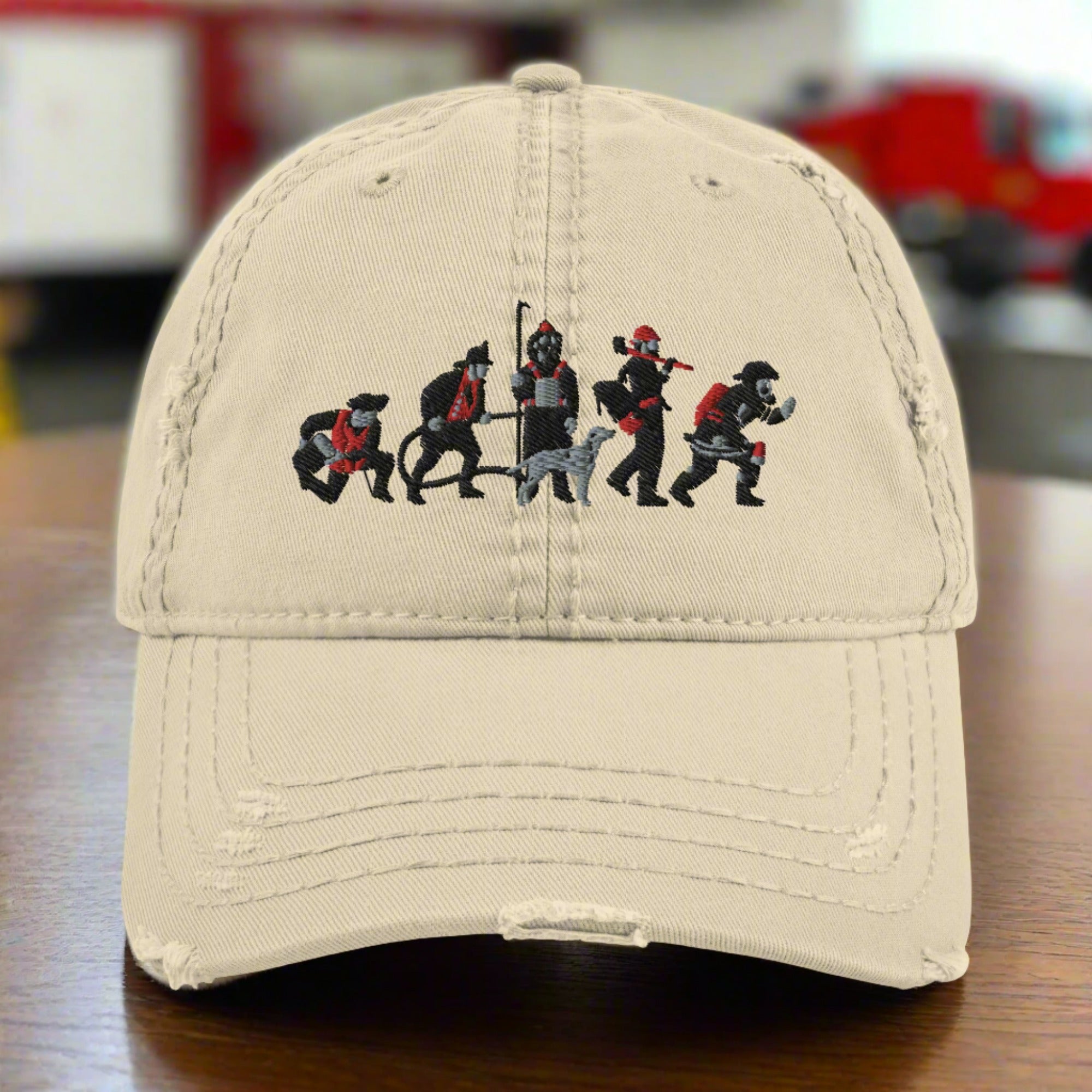 american redline dad hat