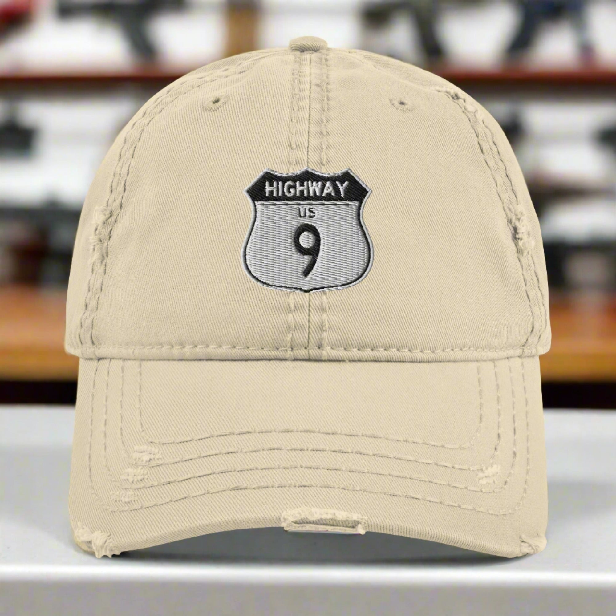 a baseball cap