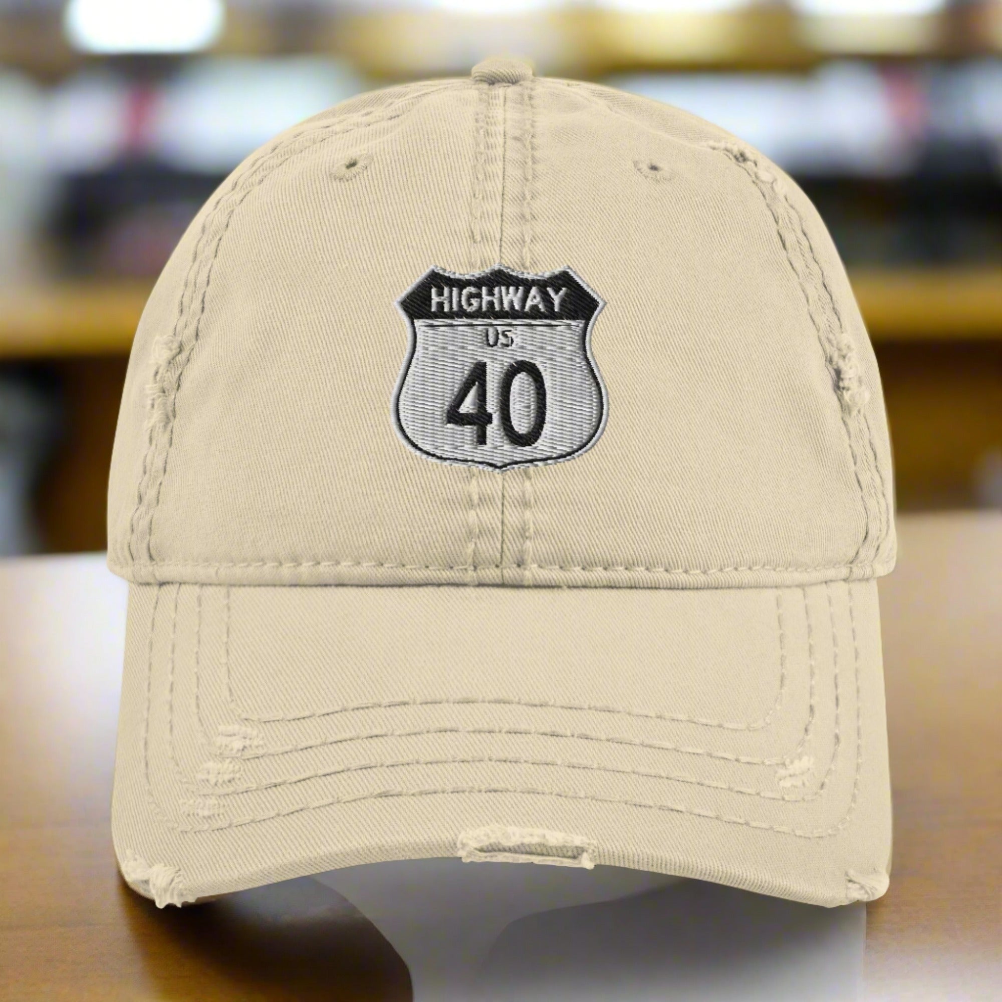 a baseball cap