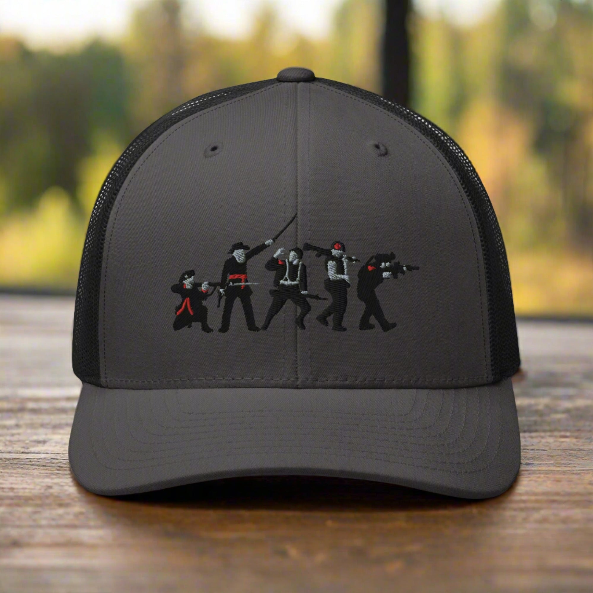 a trucker hat