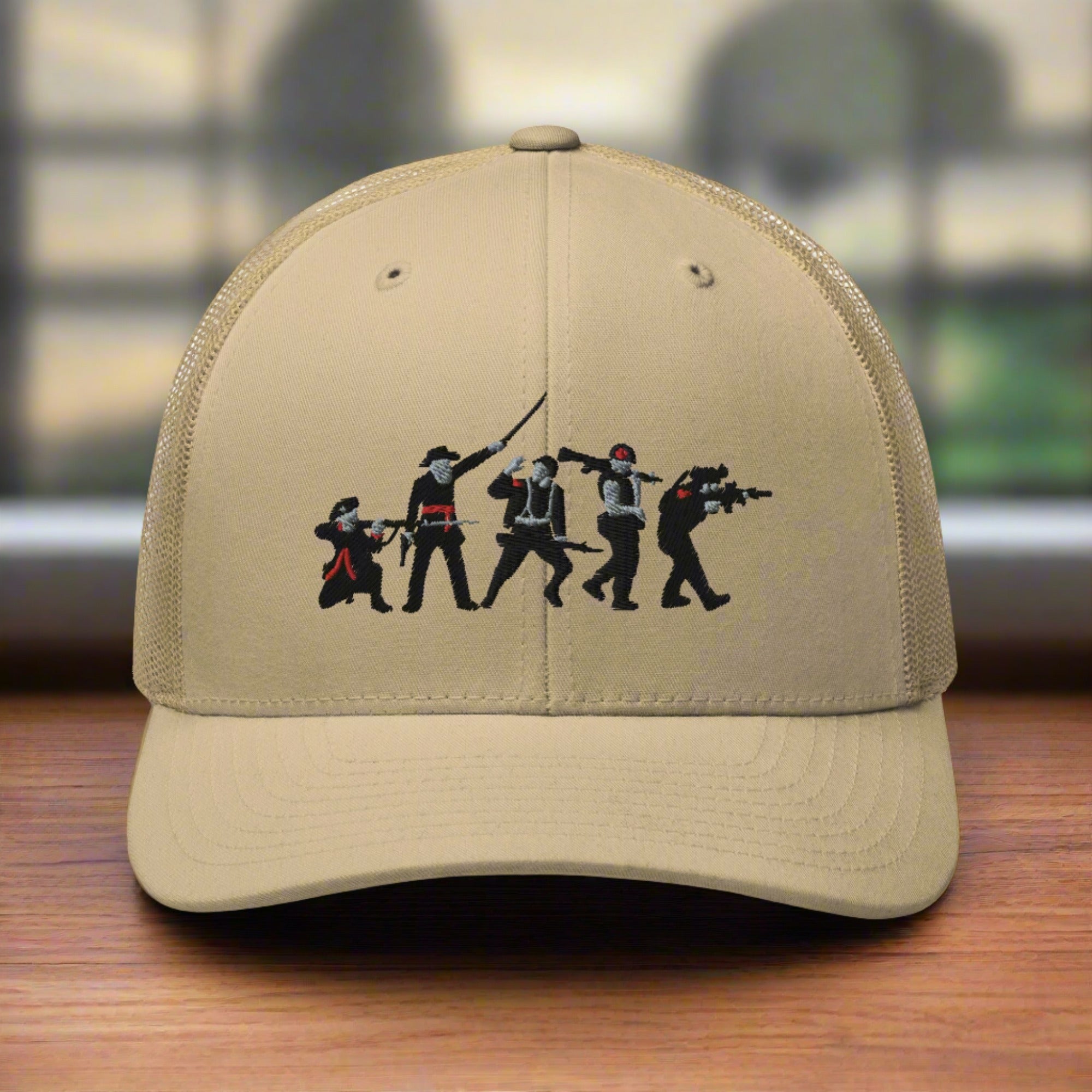 a trucker hat