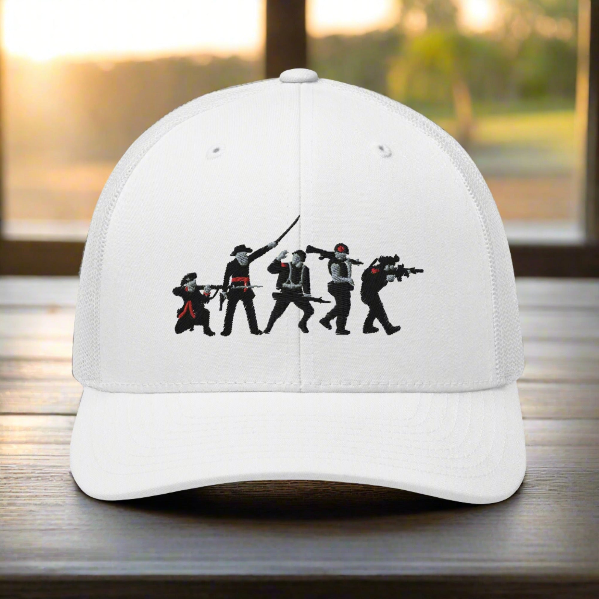 a trucker hat