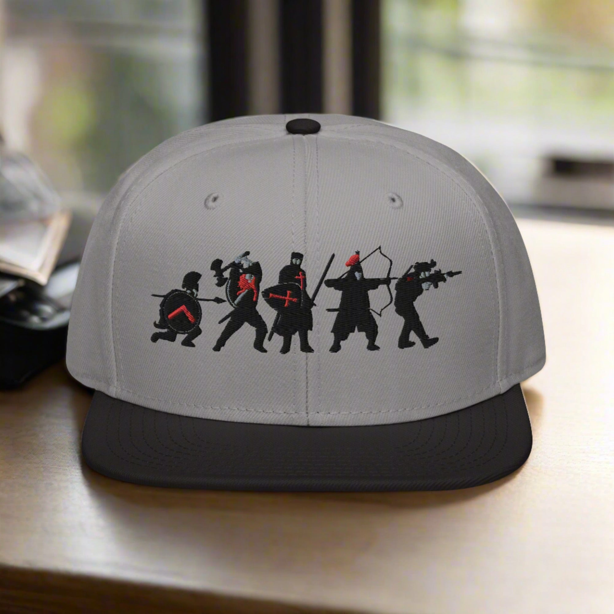 a snapback cap