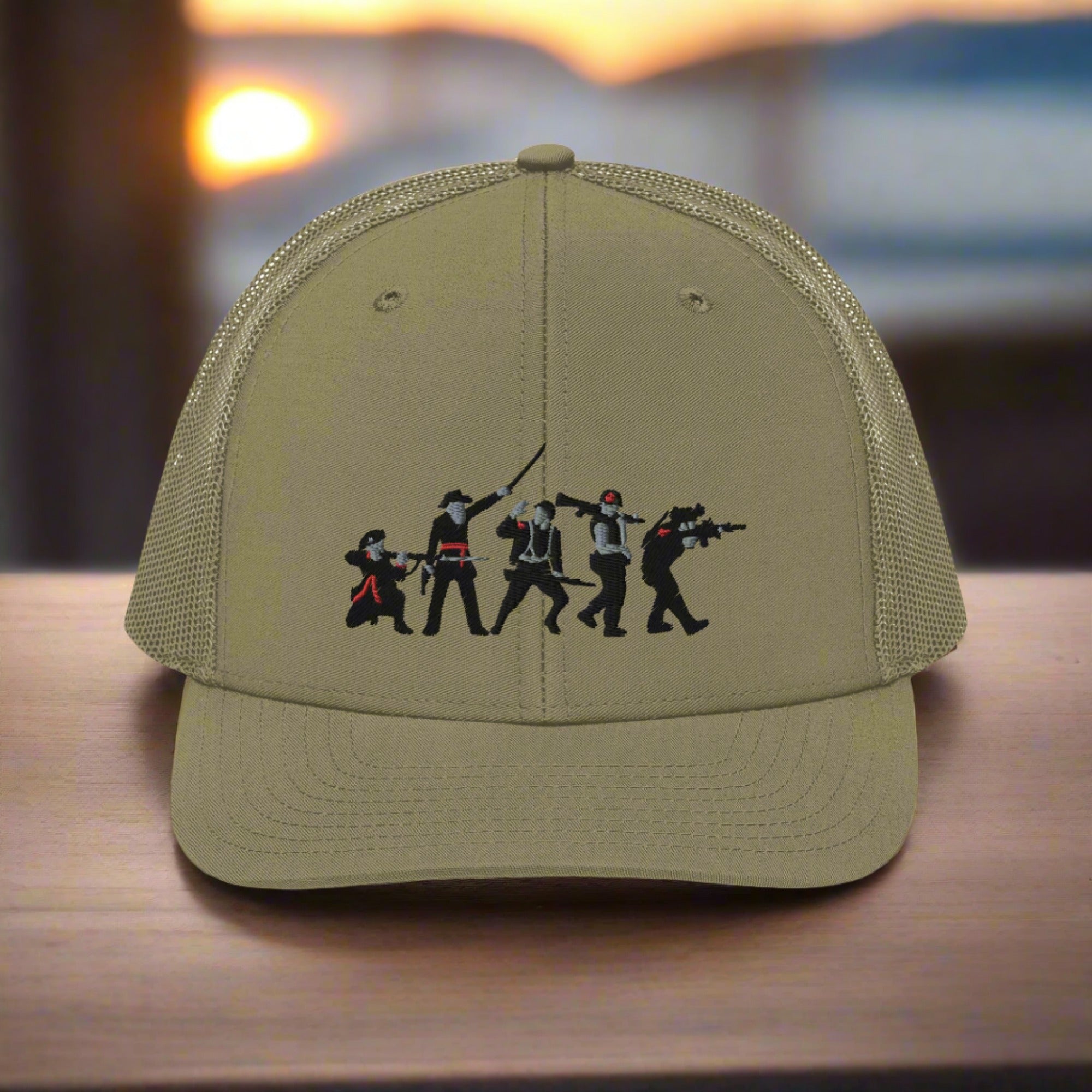 a trucker hat