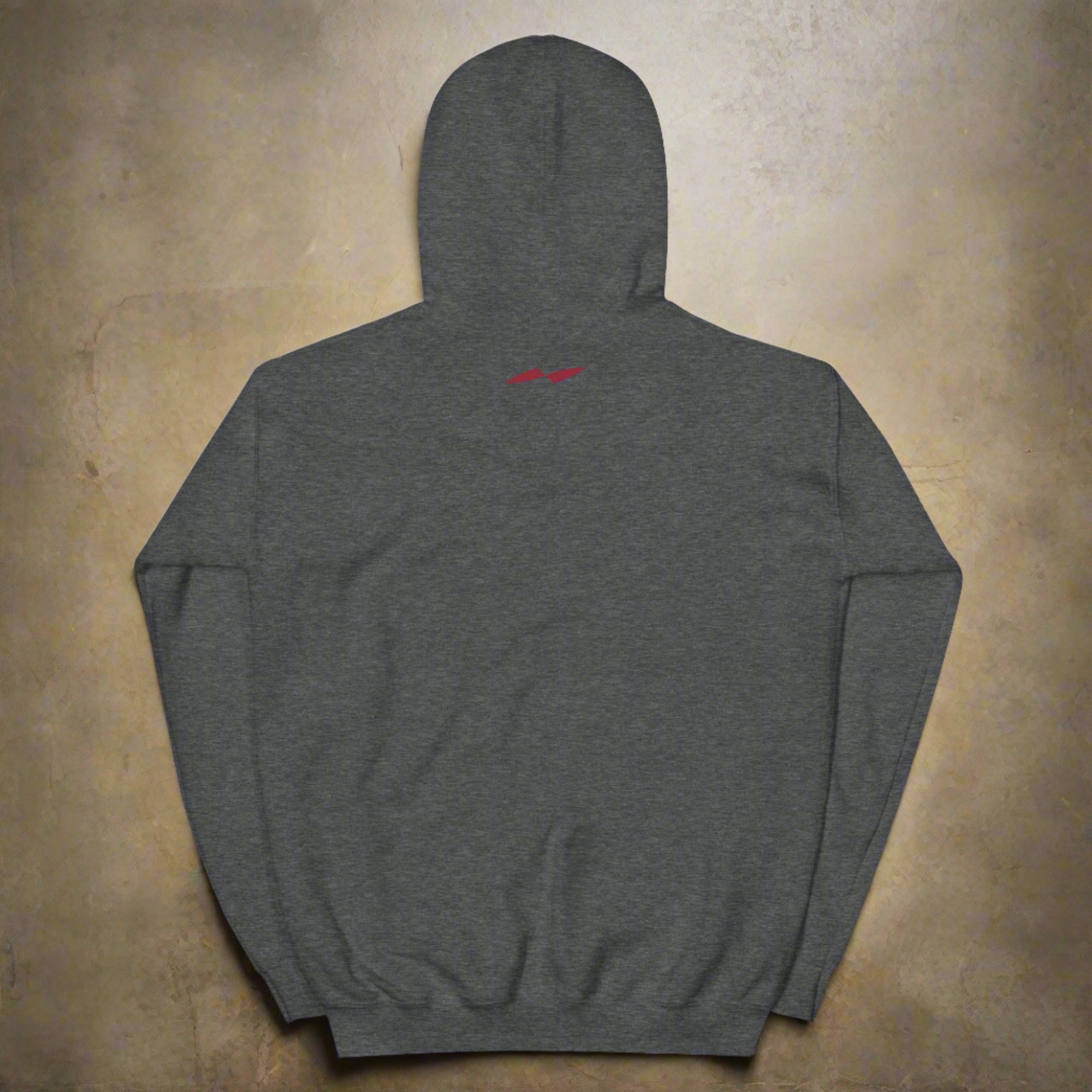 a flat hoodie