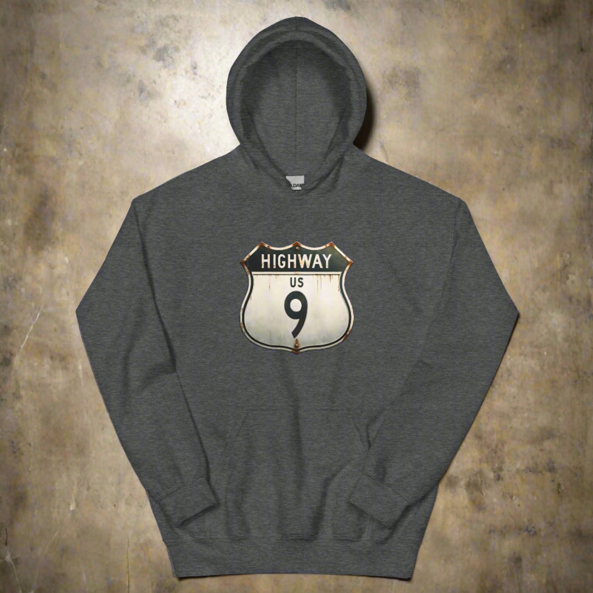 a flat hoodie