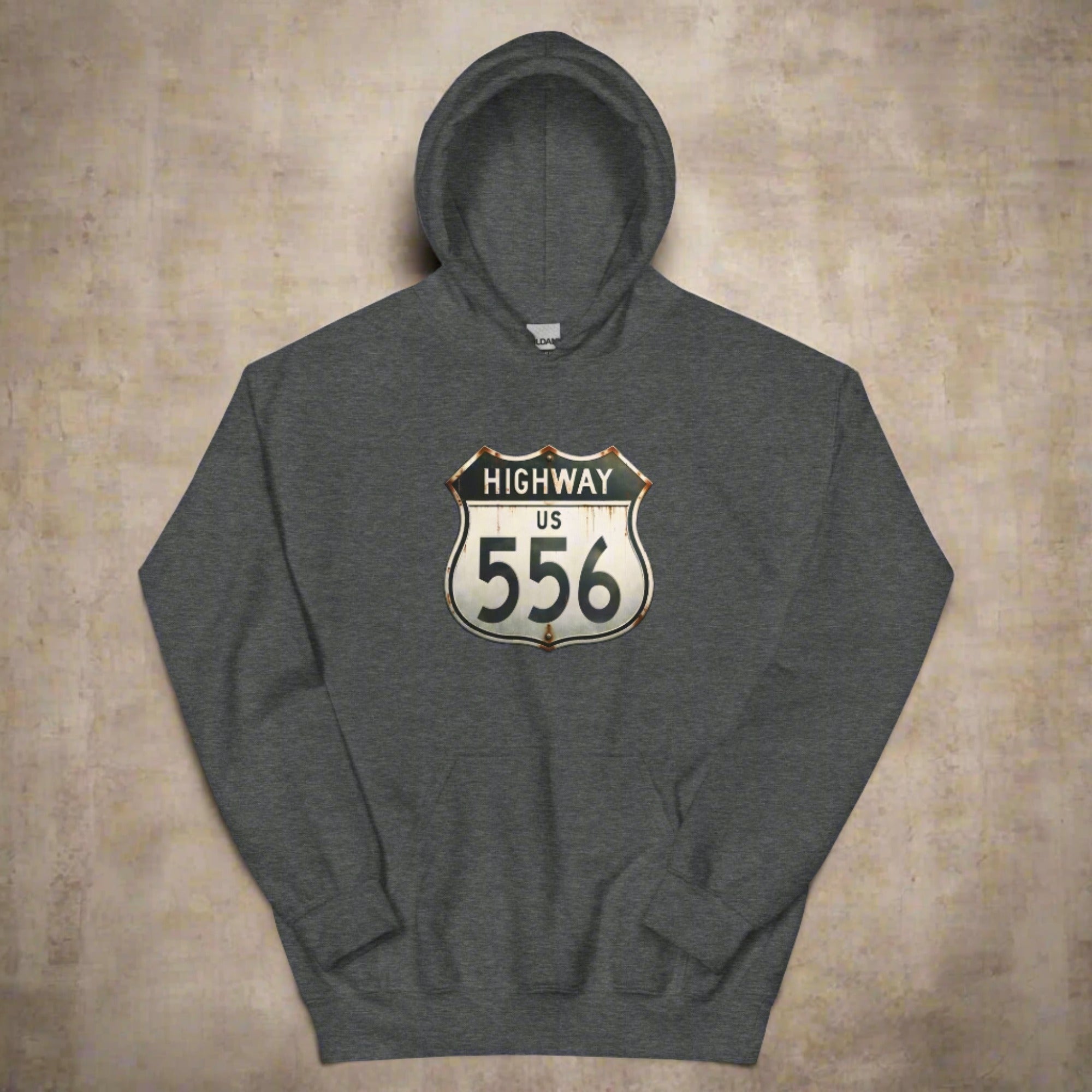 a flat hoodie
