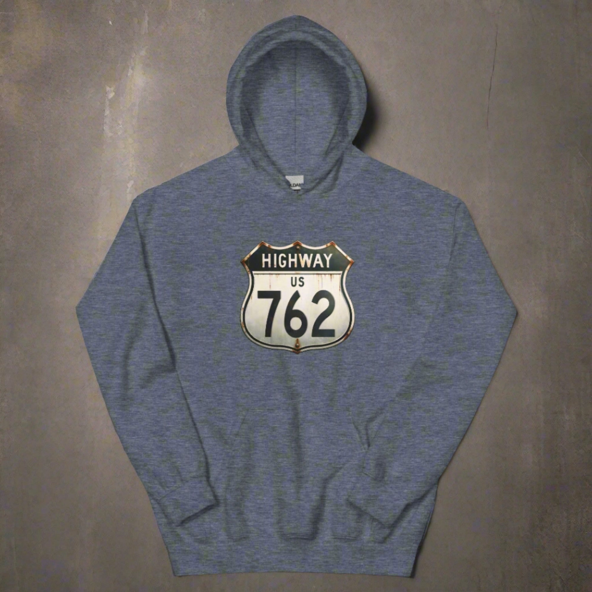 a flat hoodie