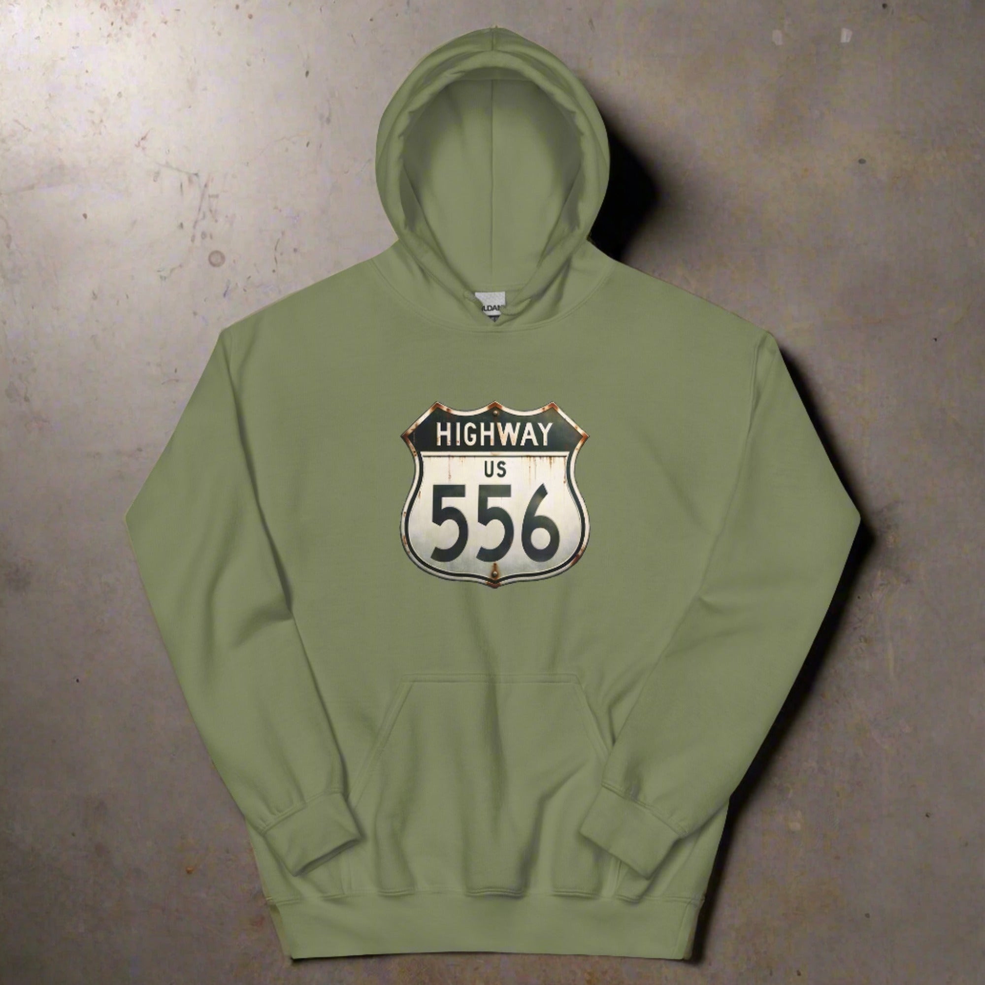 a flat hoodie