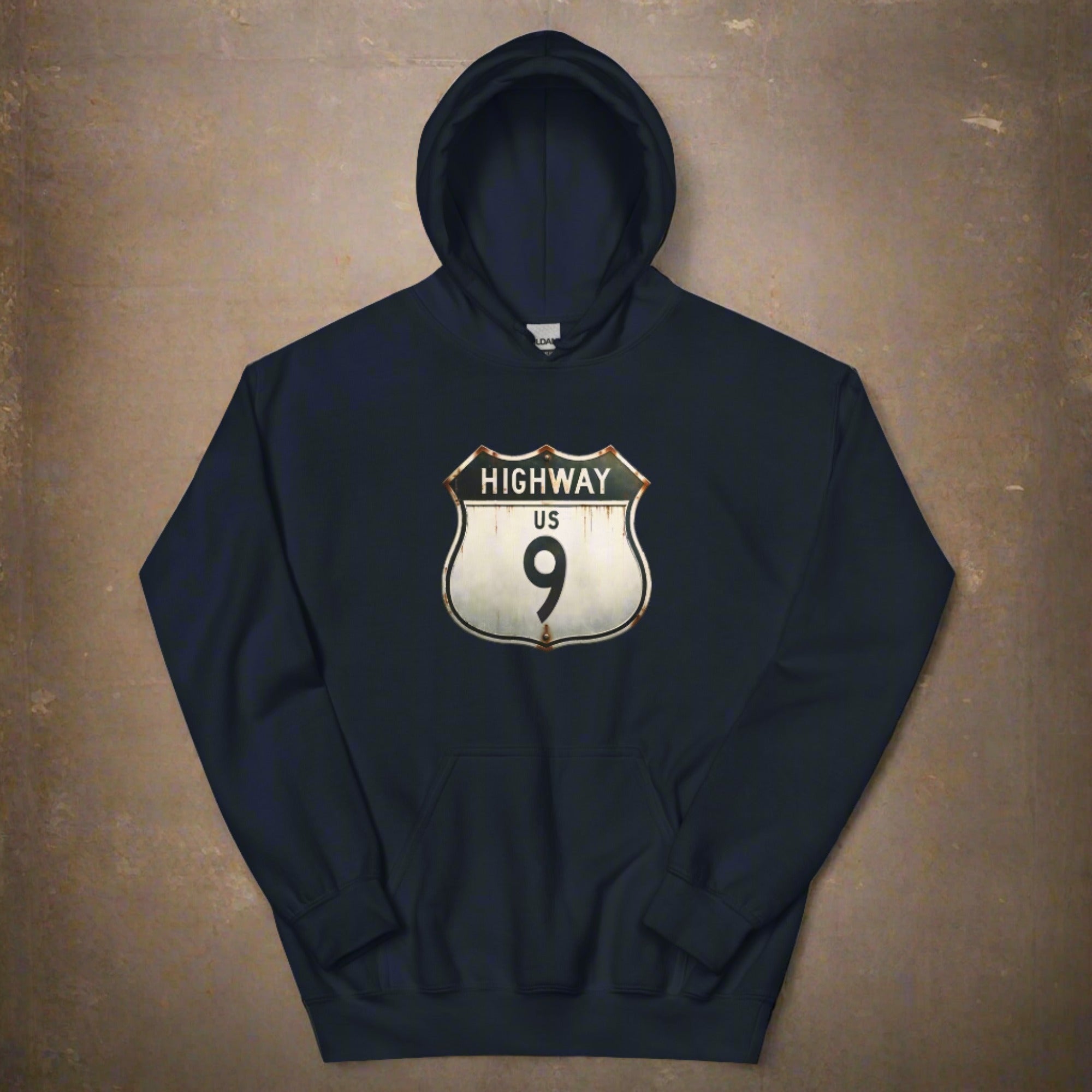 a flat hoodie