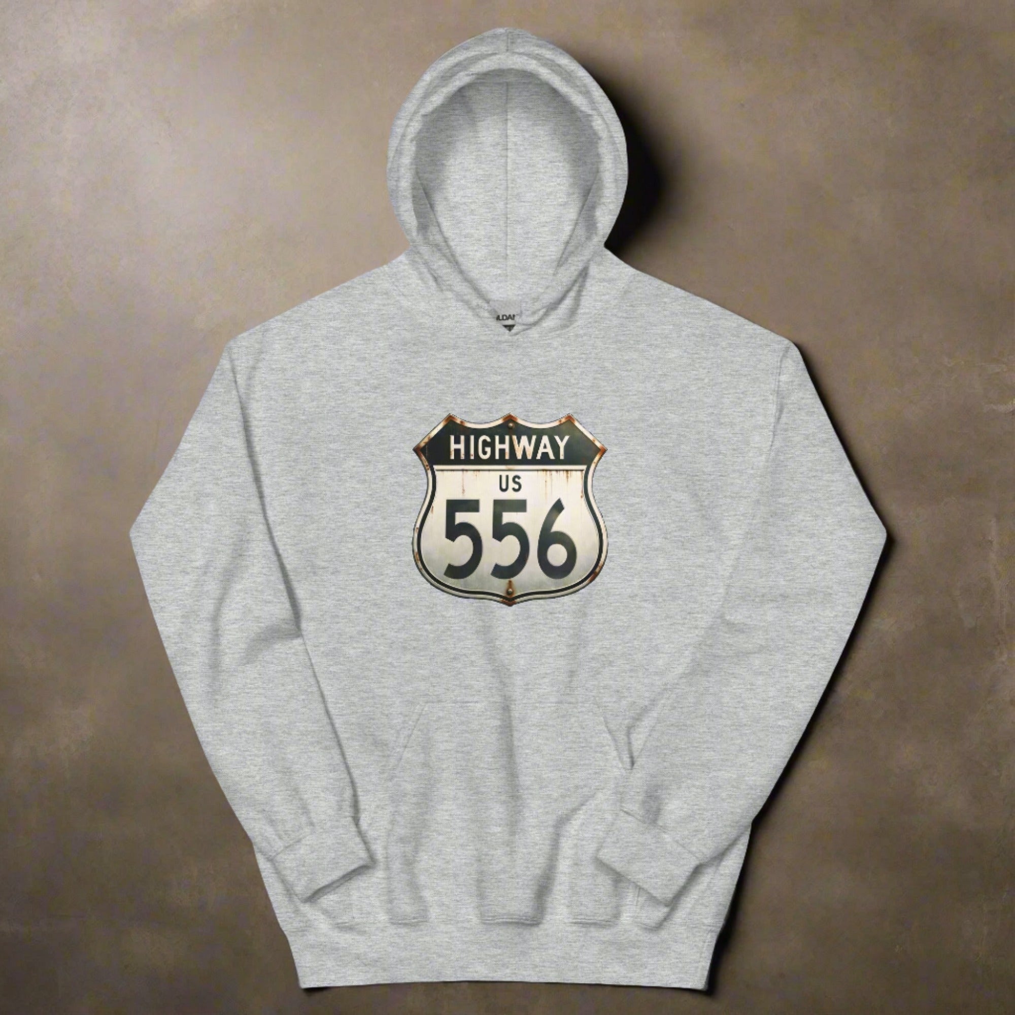 a flat hoodie