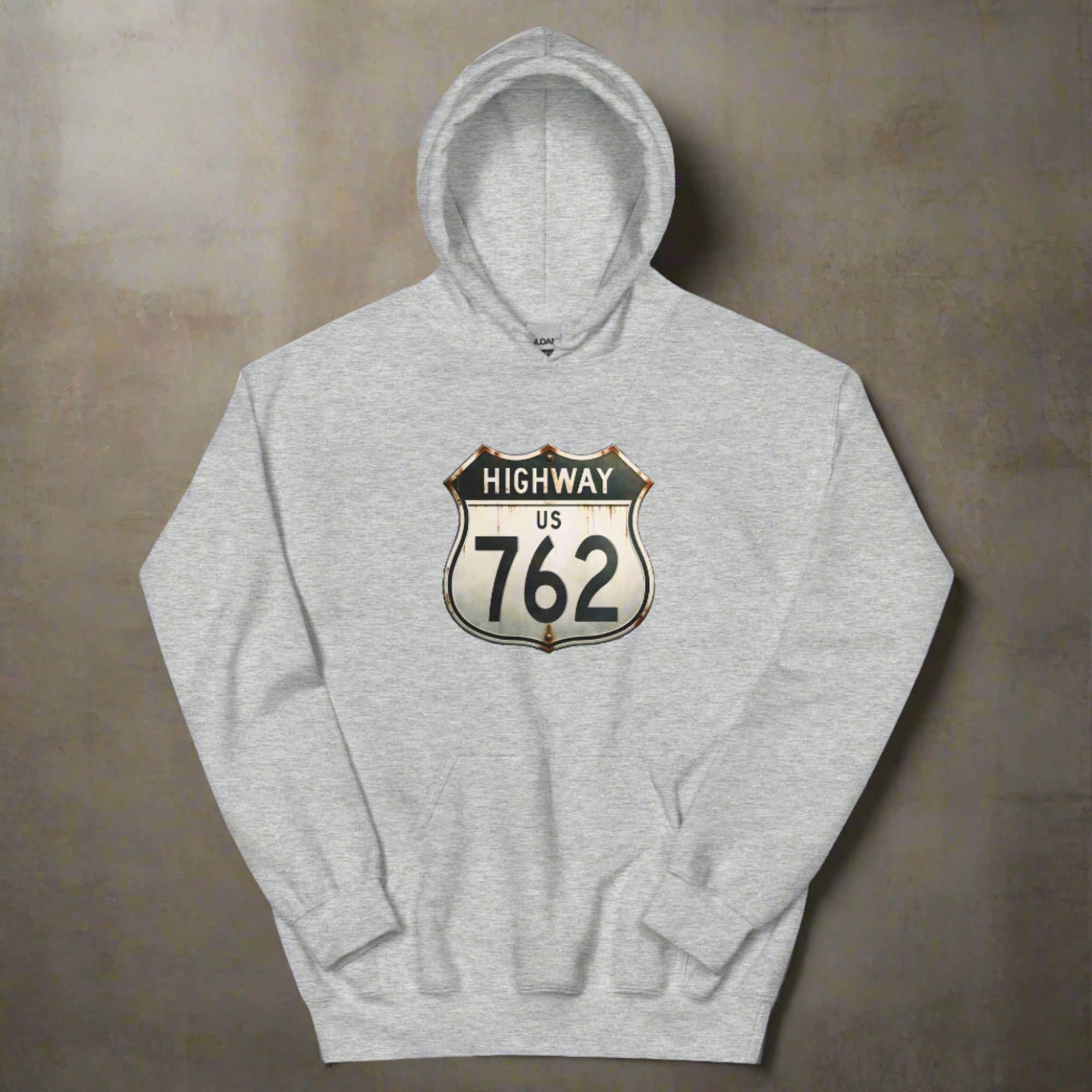 a flat hoodie