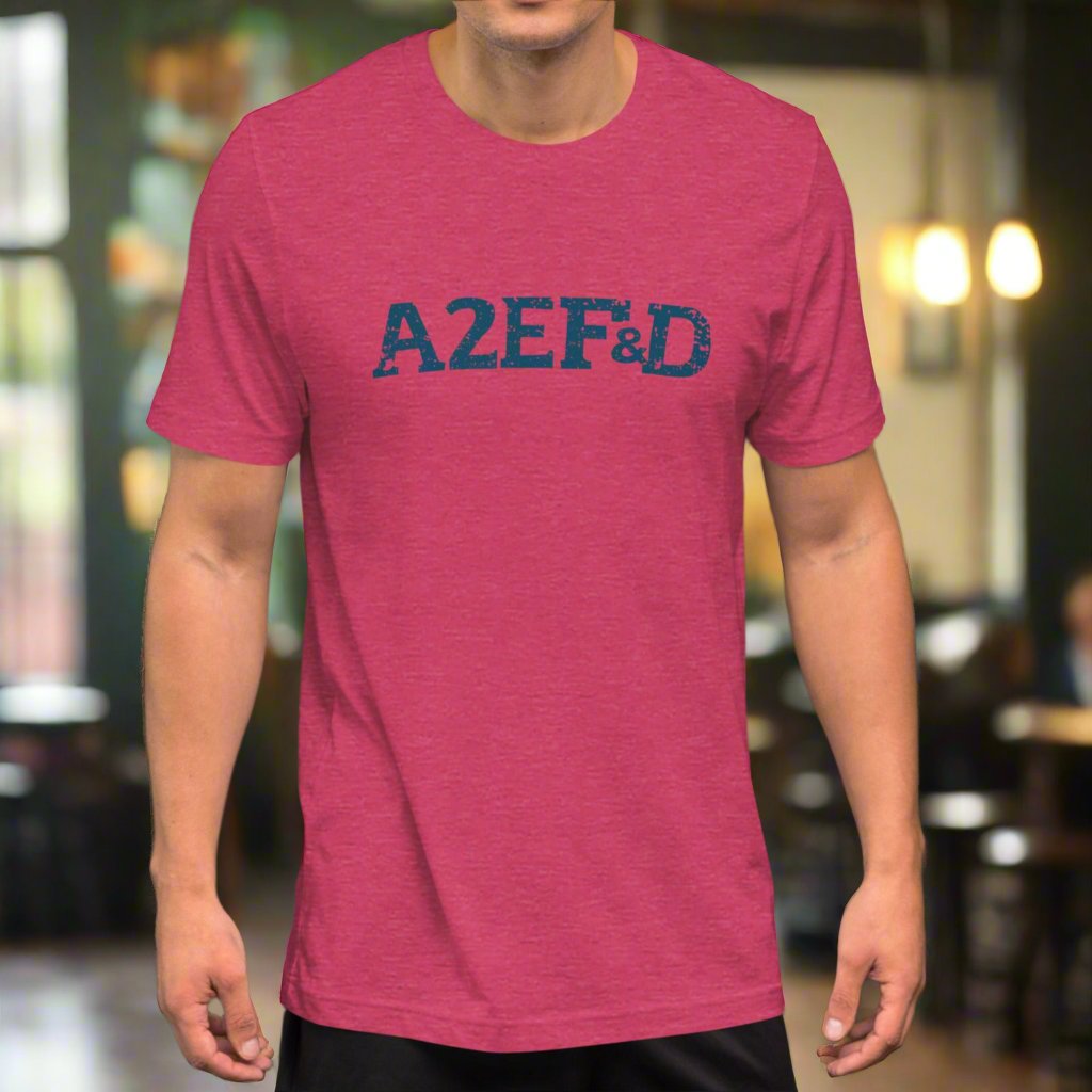 man wearing a t-shirt