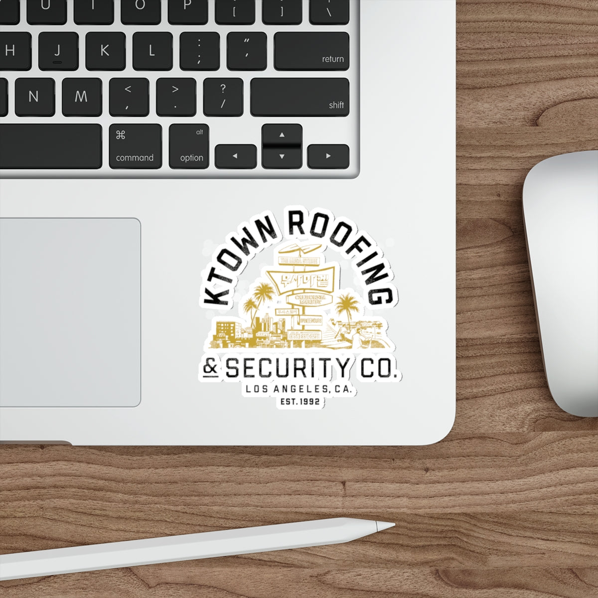 Ktown Roofing & Security Co. Die-Cut Stickers