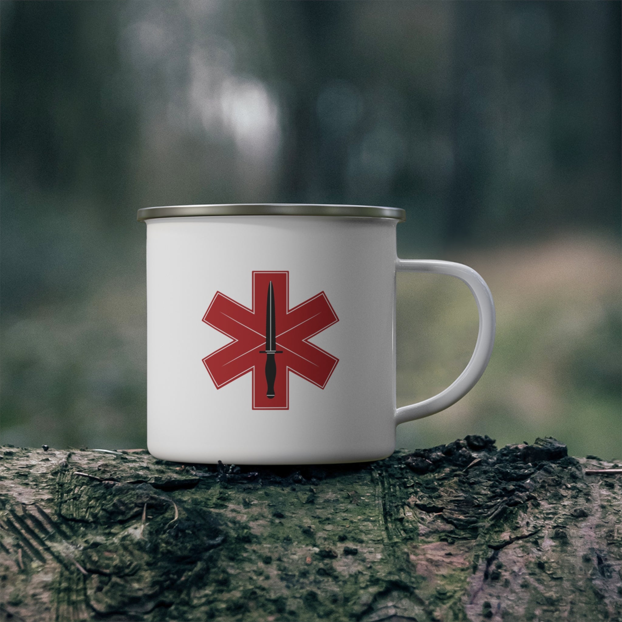 Healer Protector 2.0 Enamel Camping Mug