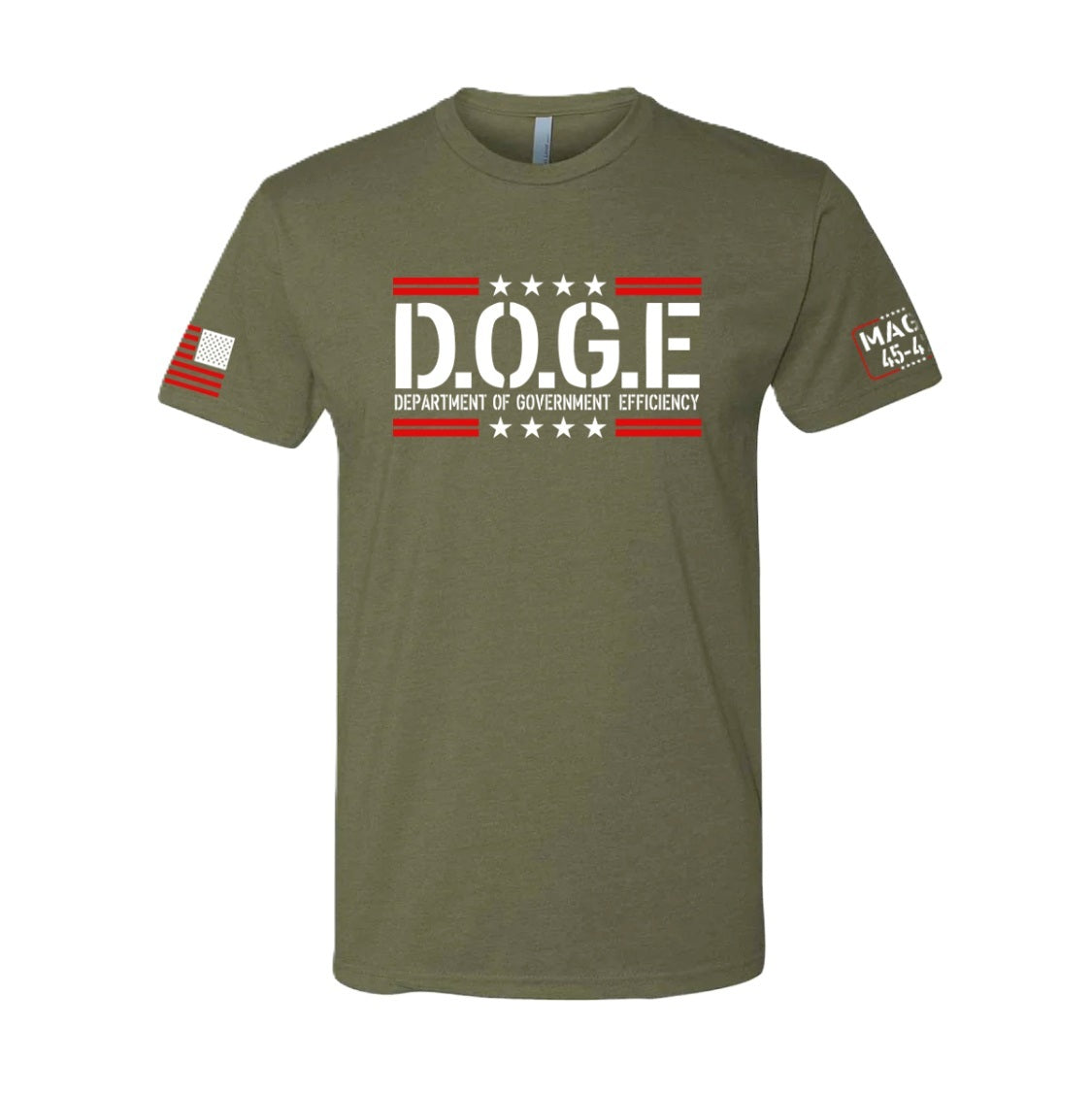D.O.G.E Army Green T-Shirt