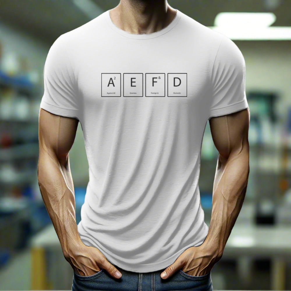 man wearing a t-shirt