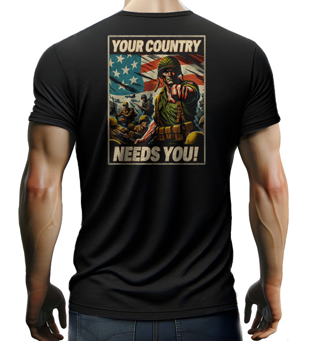 Your Country Needs You T-shirt