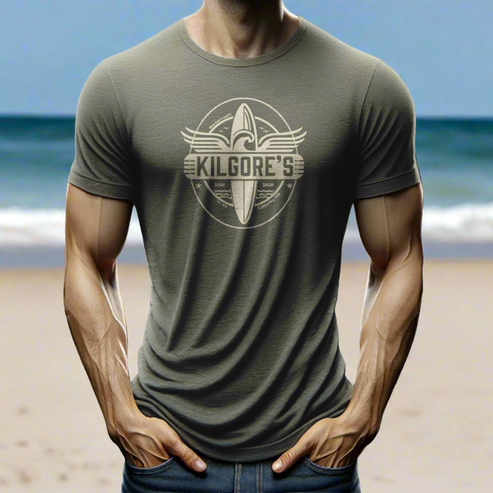 man wearing a t-shirt