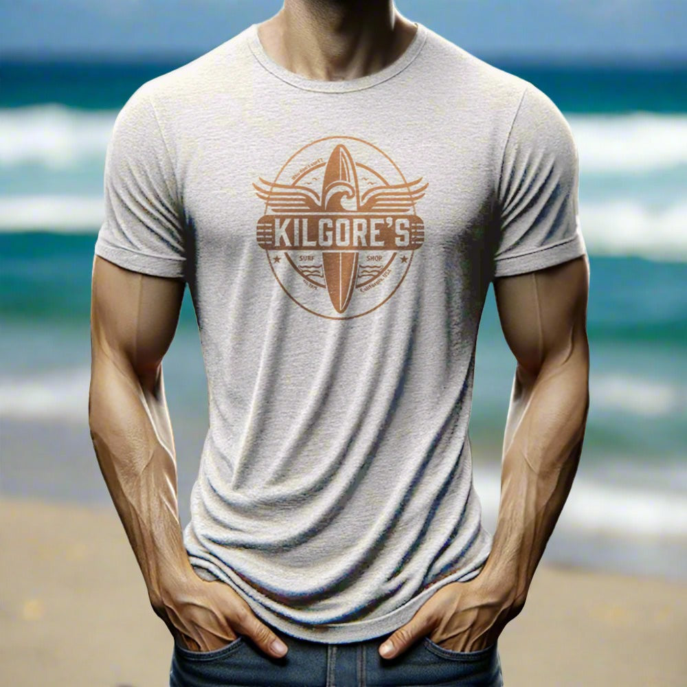 man wearing a t-shirt
