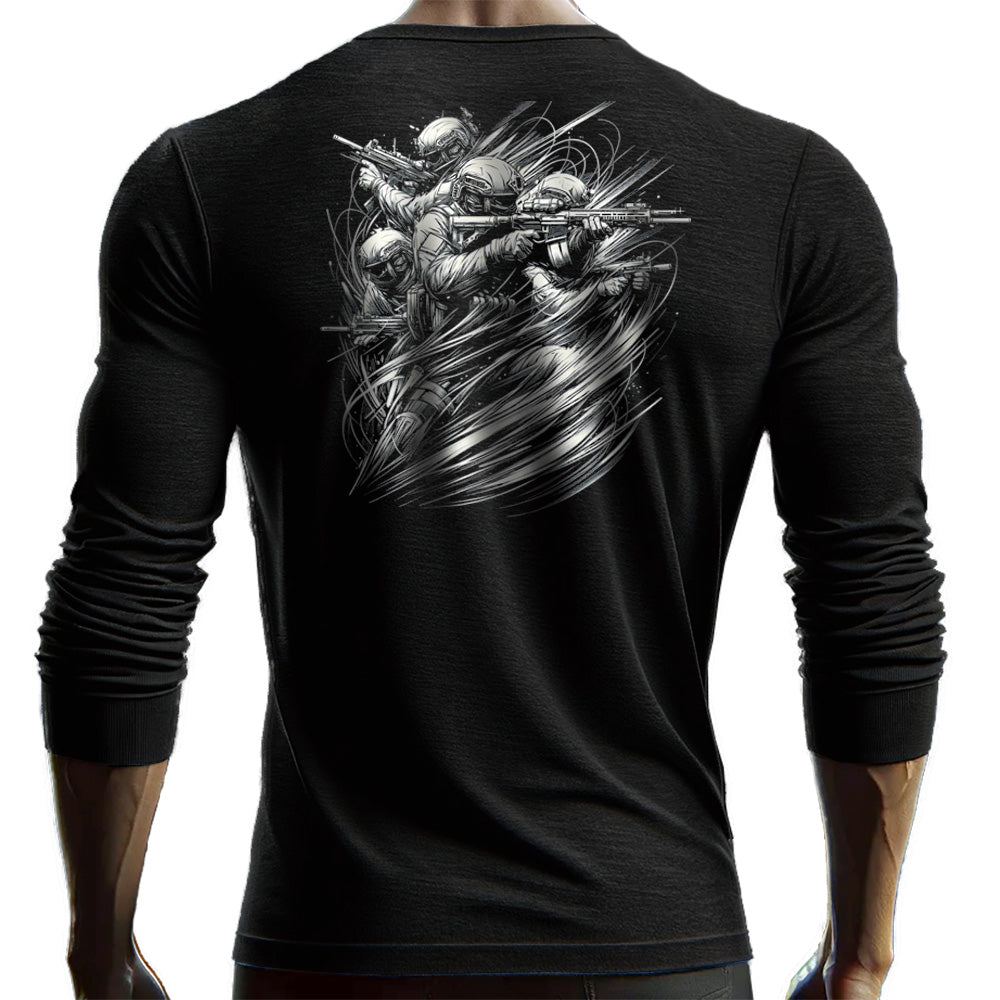 Violence of Action Long Sleeve Shirt