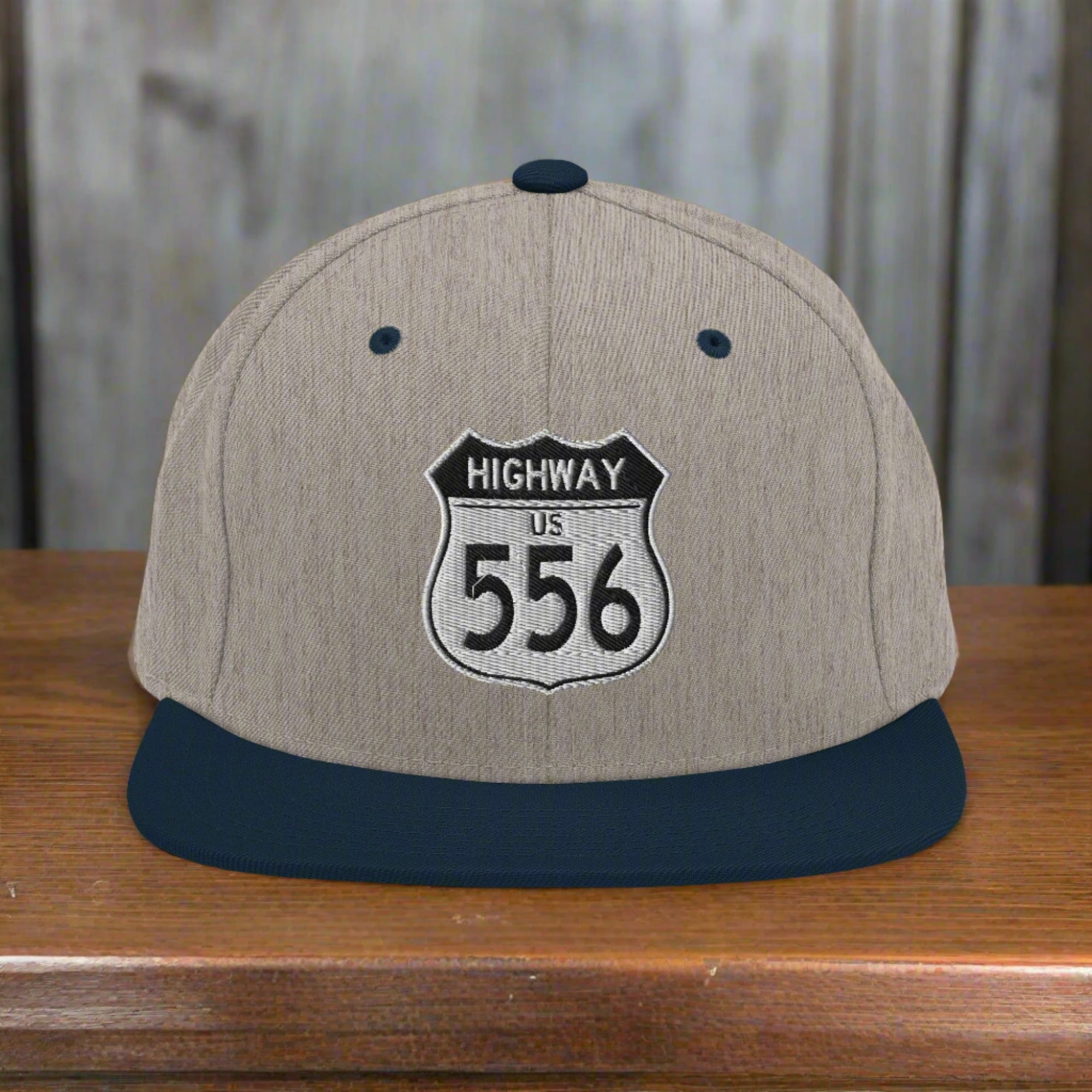 Highway 556 Premium Classic High-Profile Snapback Hat