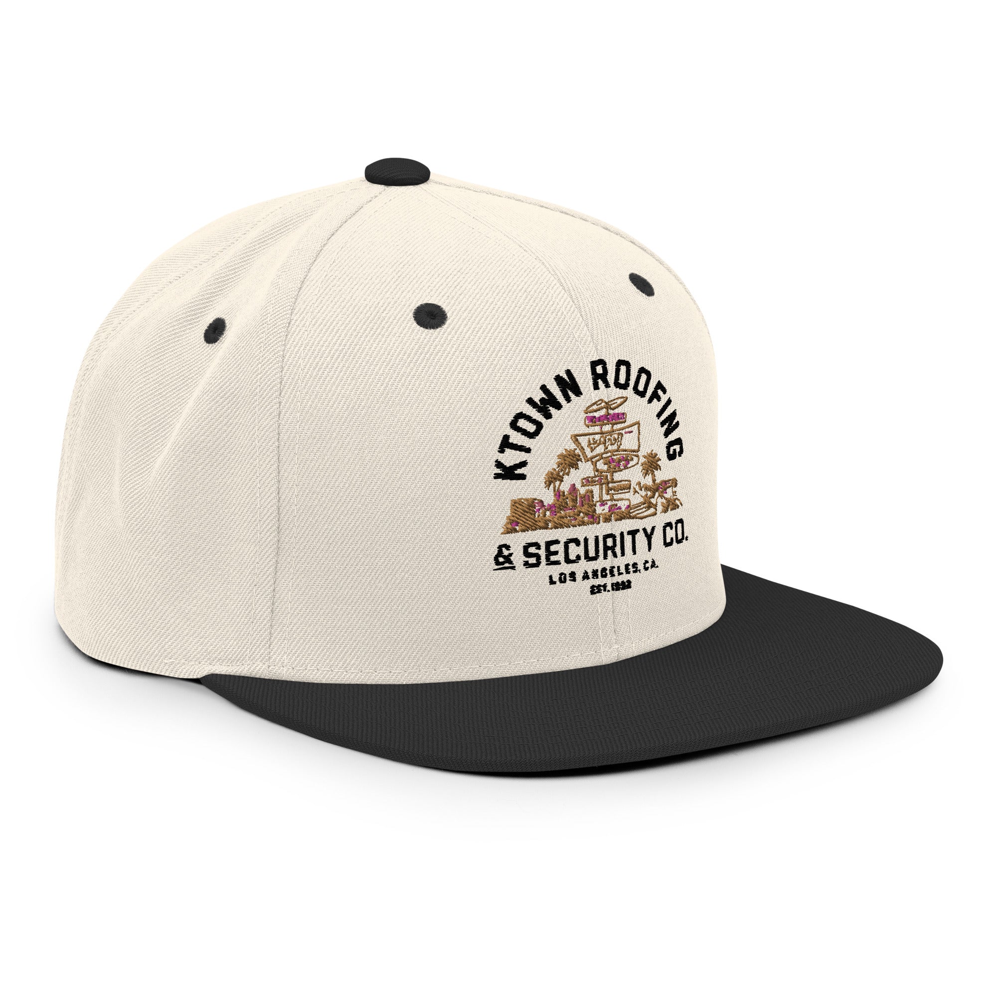 K-Town Roofing & Security Co. Premium Classic High-Profile Snapback Hat