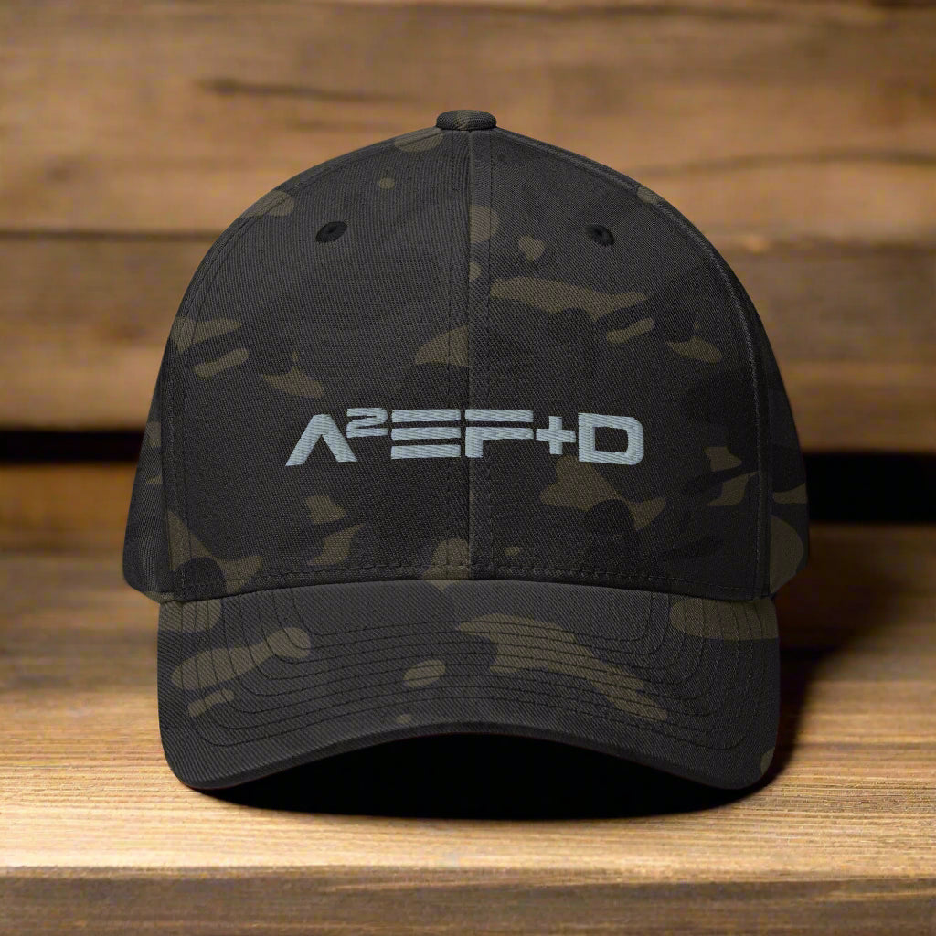 Against All Enemies Flexfit Twill Cap (Moto) (clearance) (Multicam Black - Small/Med)