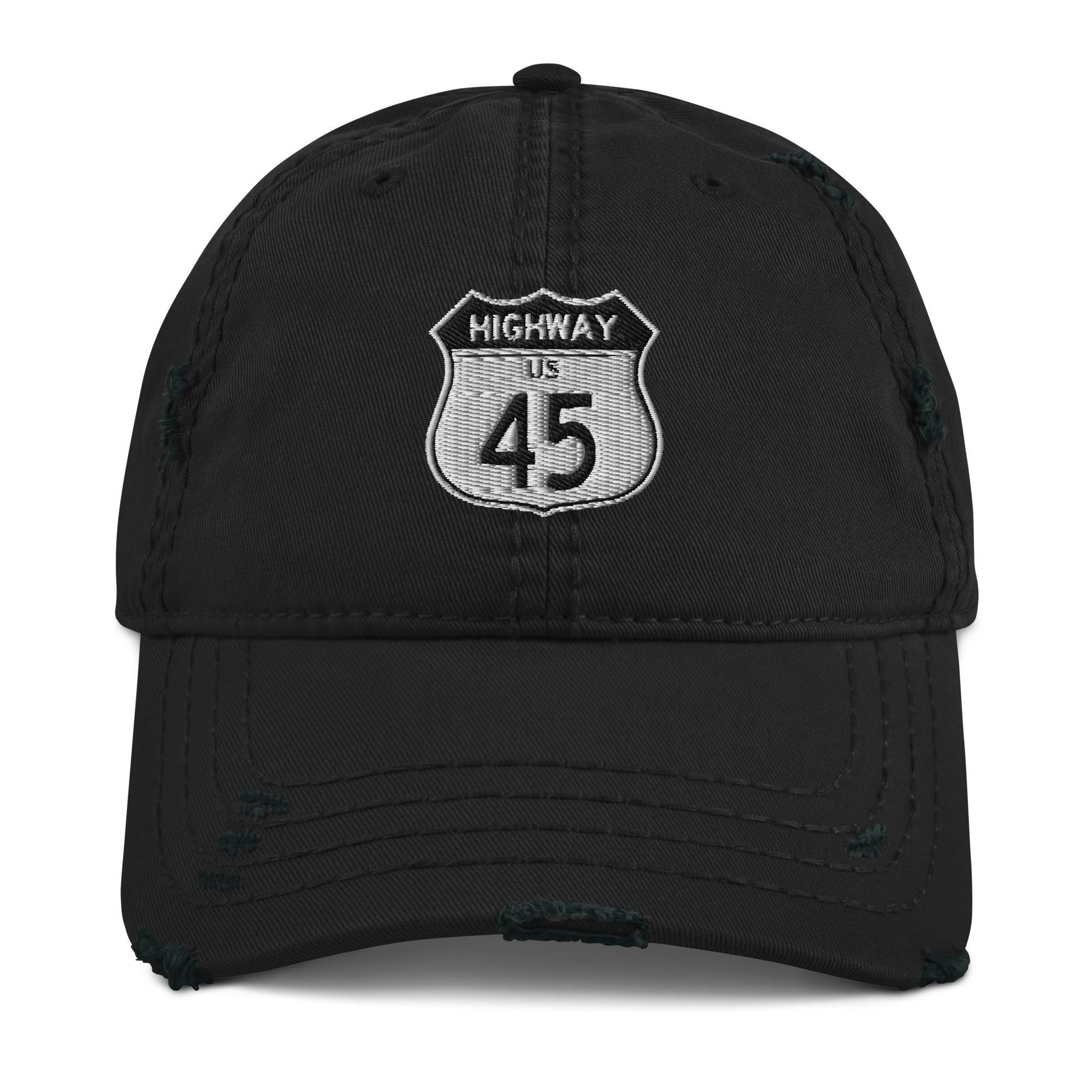 Highway 45 Distressed Dad Hat