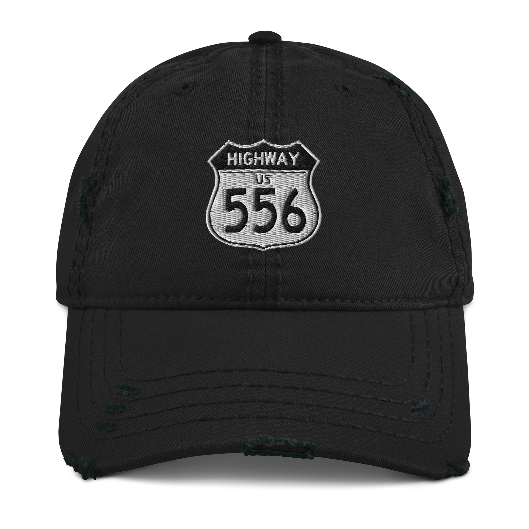 Highway 556 Distressed Dad Hat