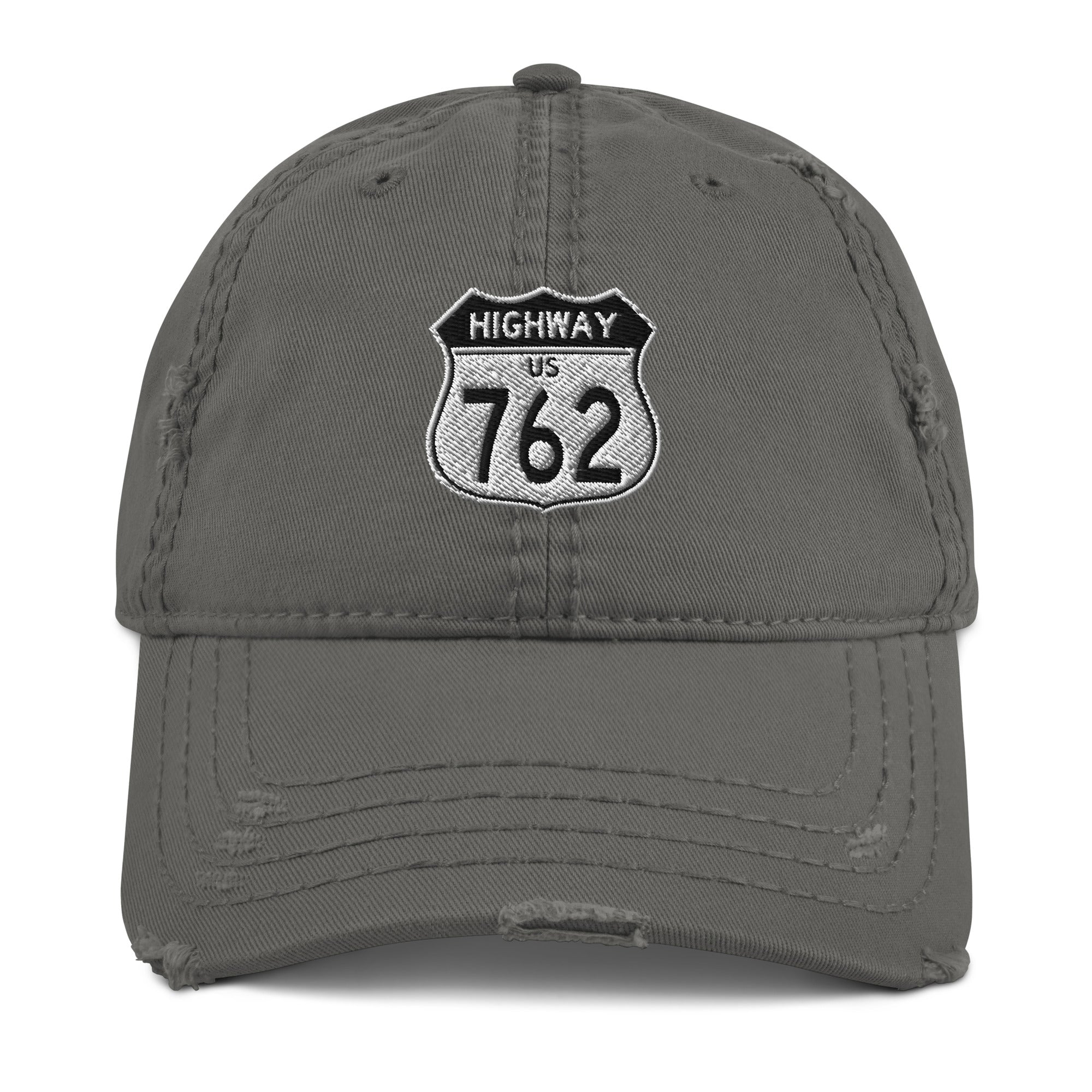 Highway 762 Distressed Dad Hat