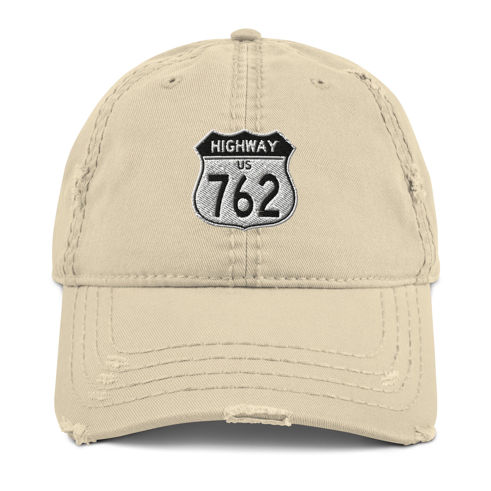 Highway 762 Distressed Dad Hat