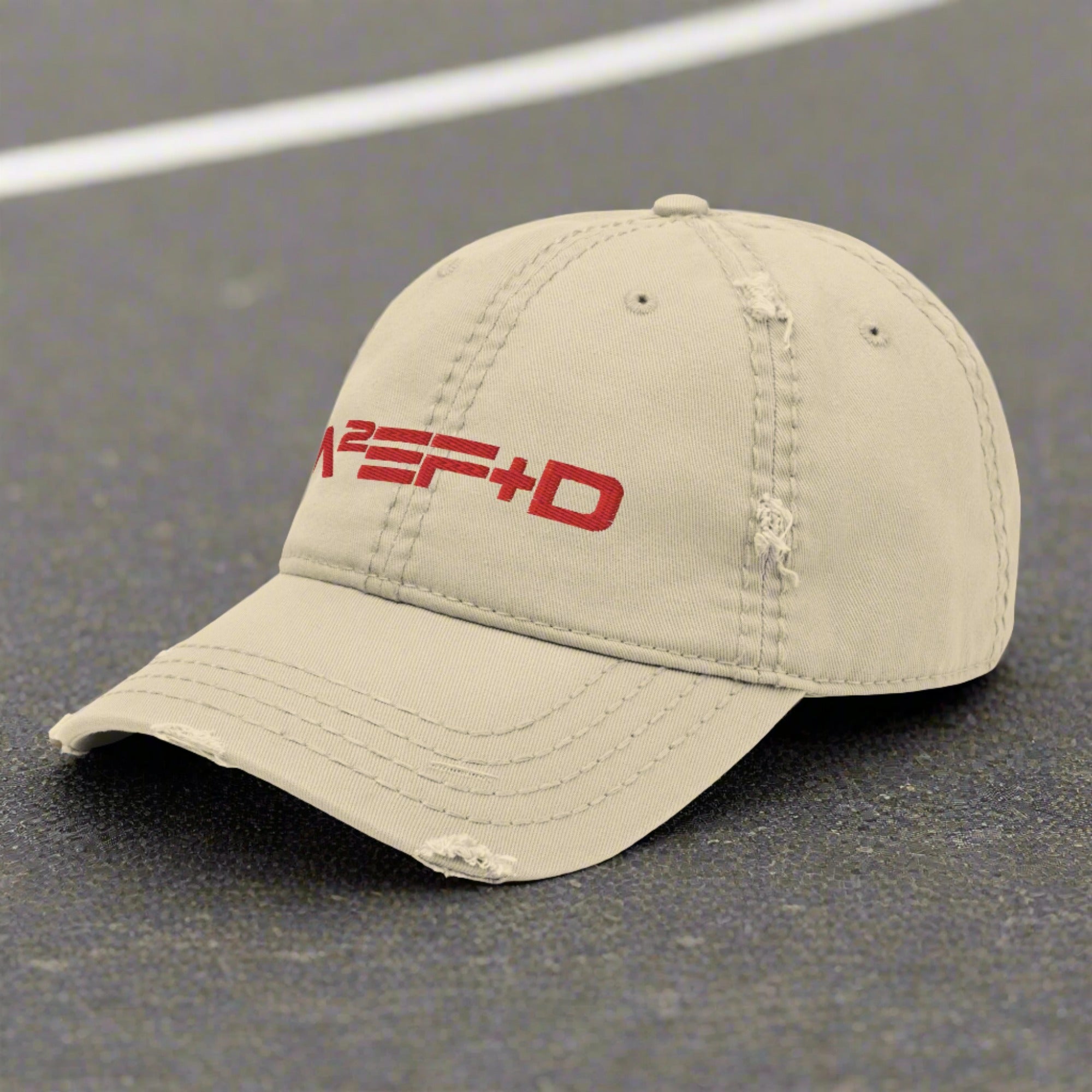 a baseball cap