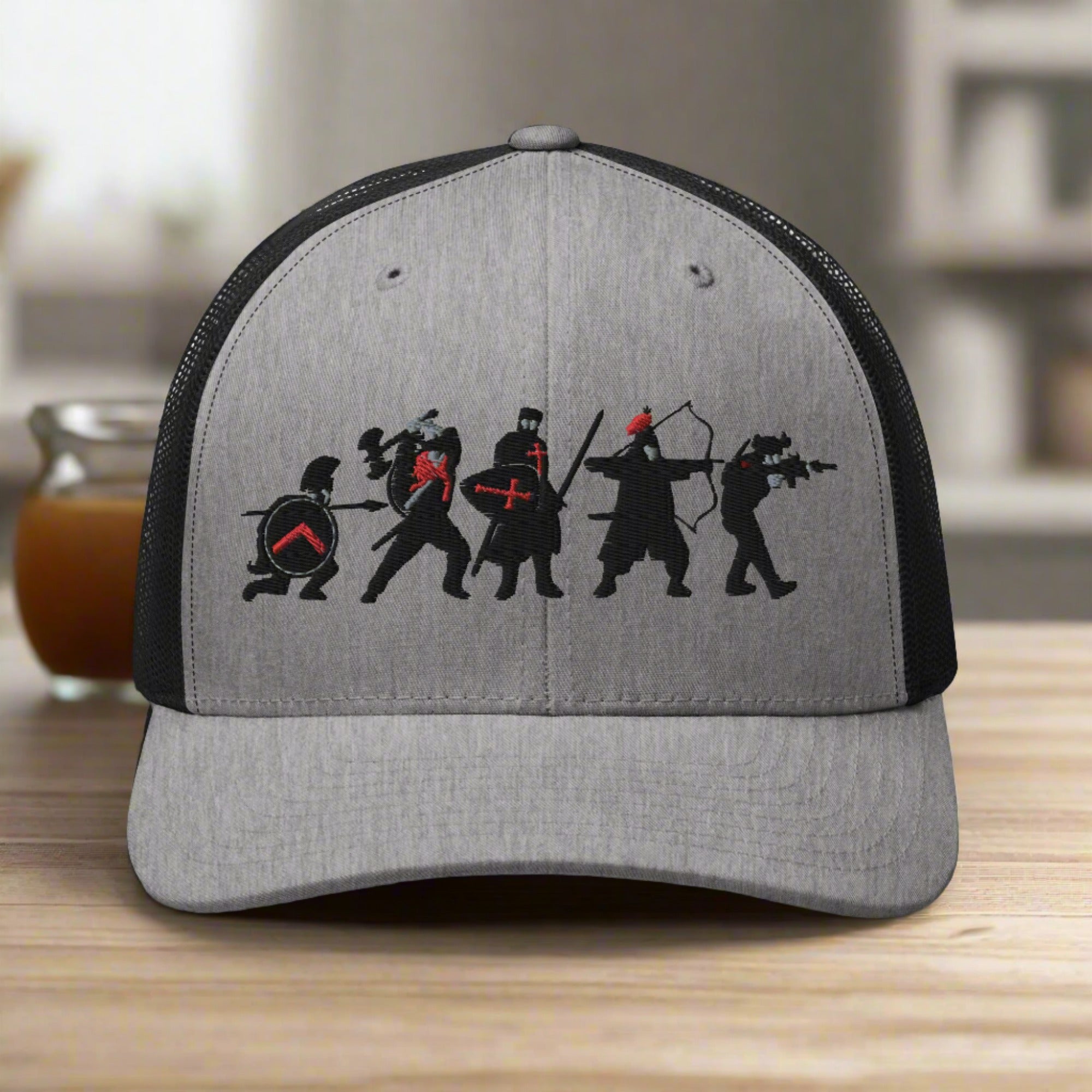 Original Bloodline Retro Trucker Cap (clearance) (Heather/Black)